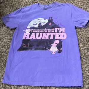 Lost Bros Haunted Purple Shirt Size M